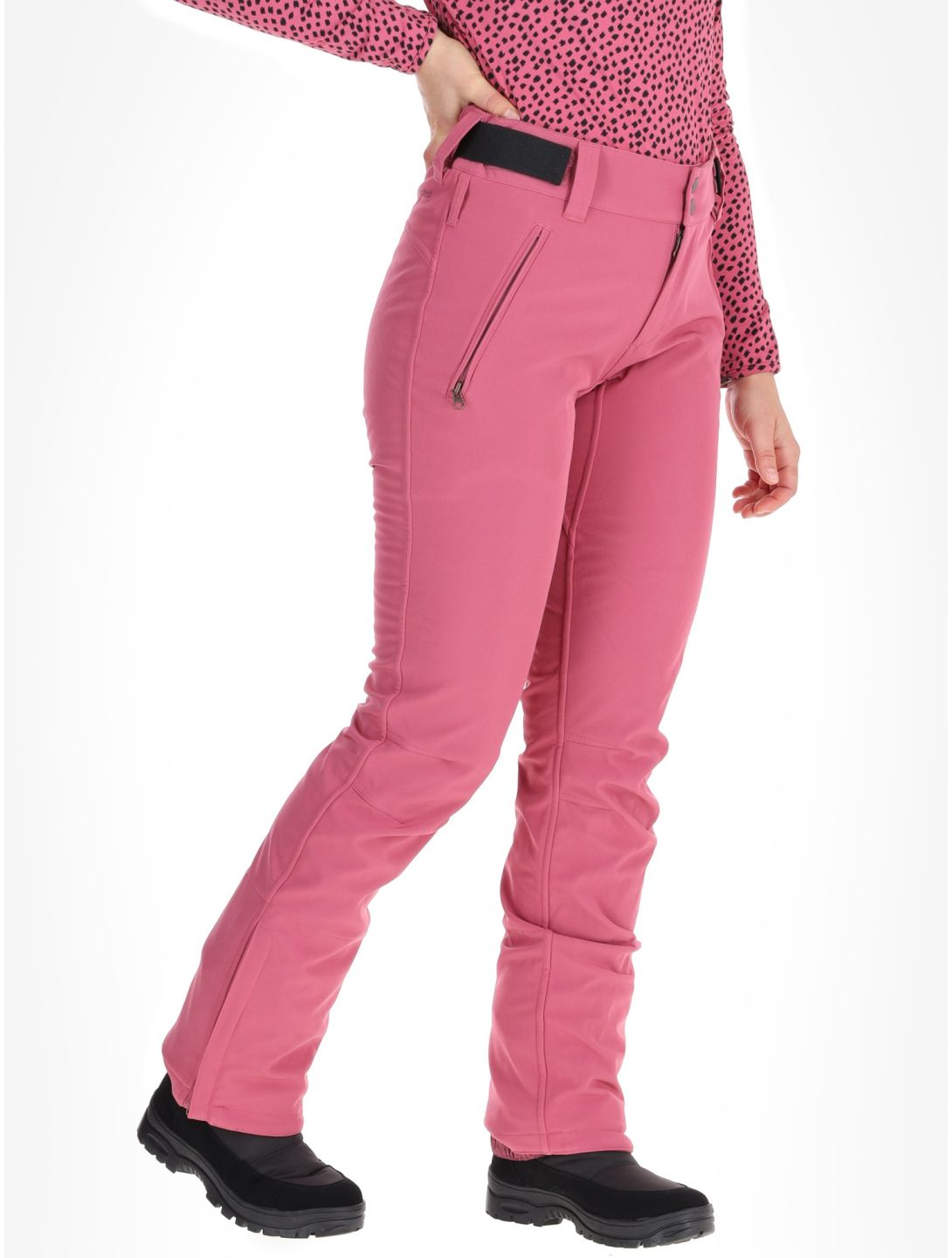 Protest, PRTRELOLE pantalon de ski femmes Rose Dust rose 