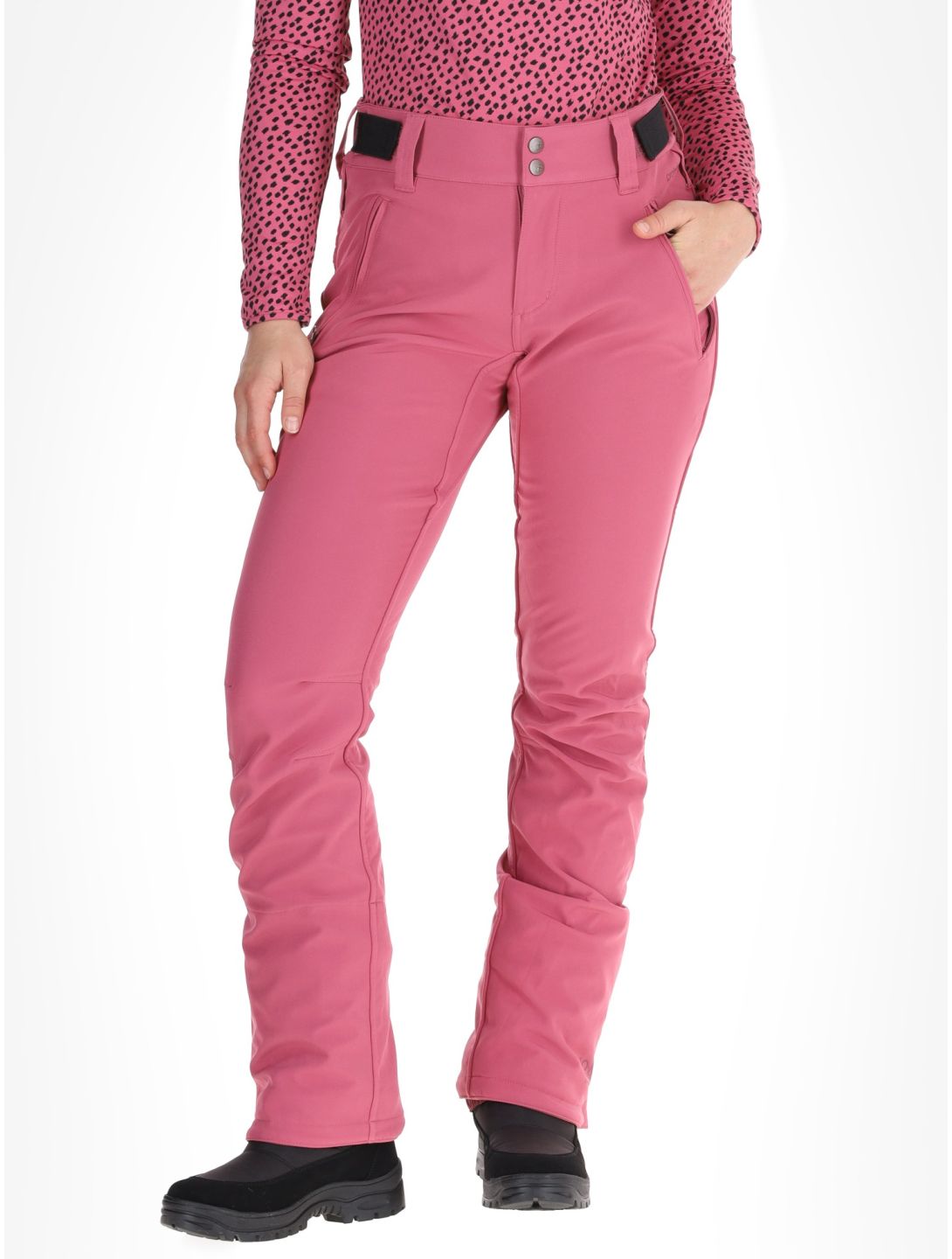 Protest, PRTRELOLE pantalon de ski femmes Rose Dust rose 