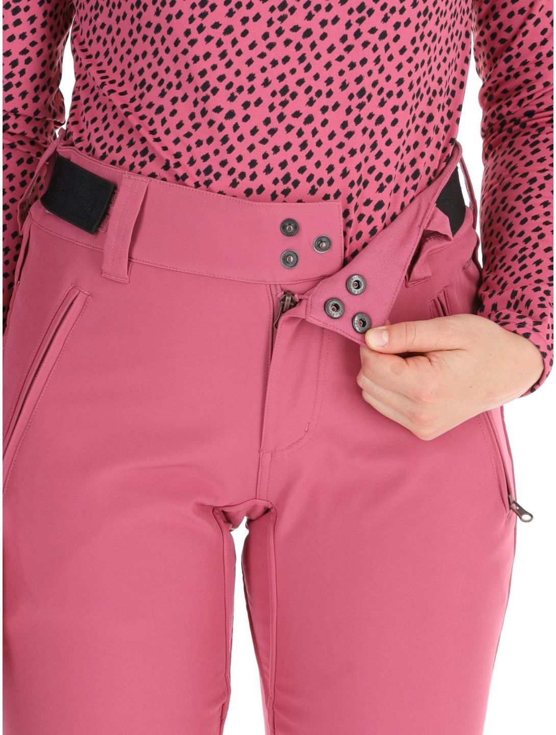 Protest, PRTRELOLE pantalon de ski femmes Rose Dust rose 