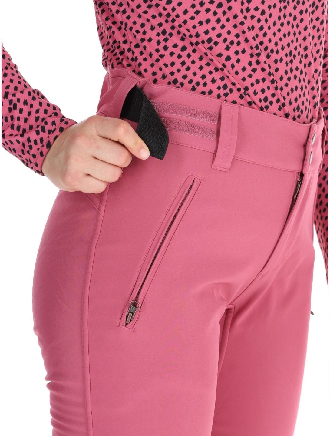 Protest, PRTRELOLE pantalon de ski femmes Rose Dust rose 