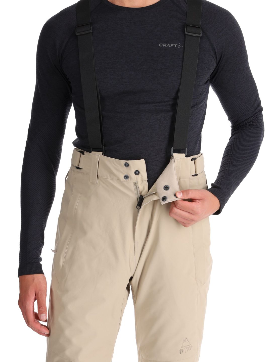 Protest, PRTROWENS pantalon de ski hommes Bamboo Beige beige 