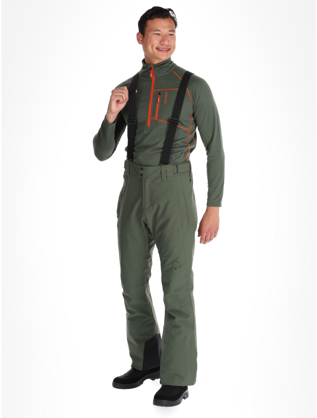 Protest, PRTROWENS pantalon de ski hommes Thyme vert 