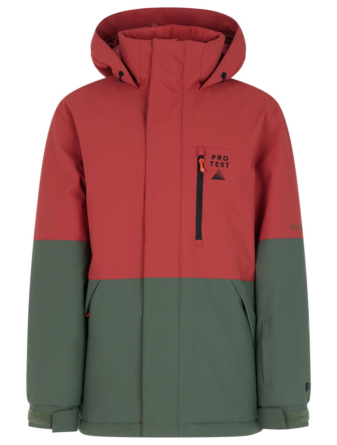 Protest, PRTSAVER JR veste de ski enfants Barn Red rouge, vert 