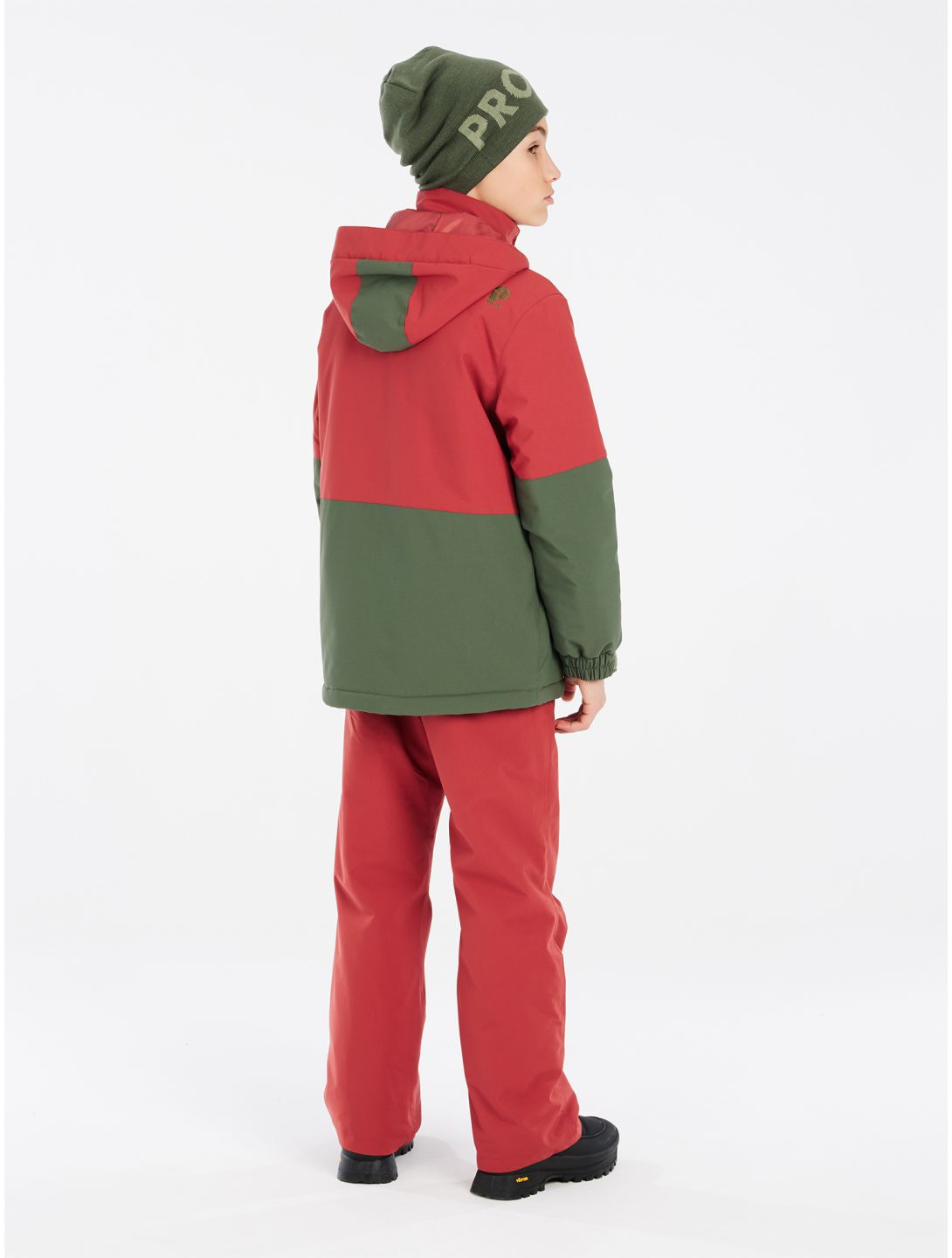 Protest, PRTSAVER JR veste de ski enfants Barn Red rouge, vert 