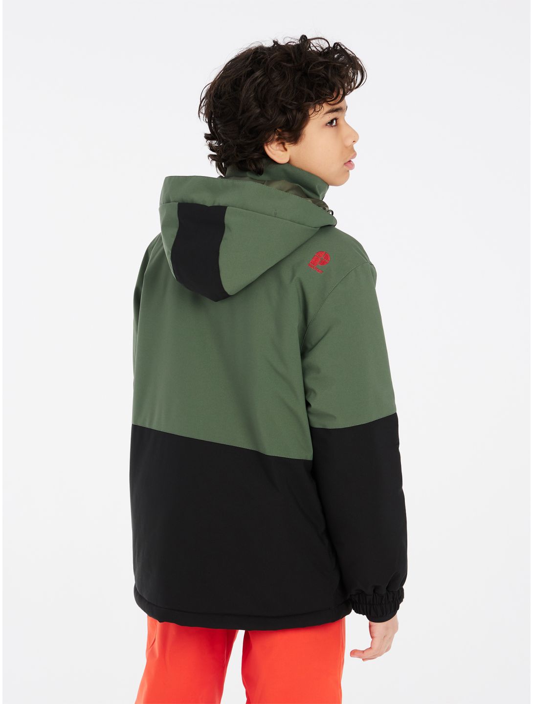 Protest, PRTSAVER JR veste de ski enfants Thyme noir, vert 