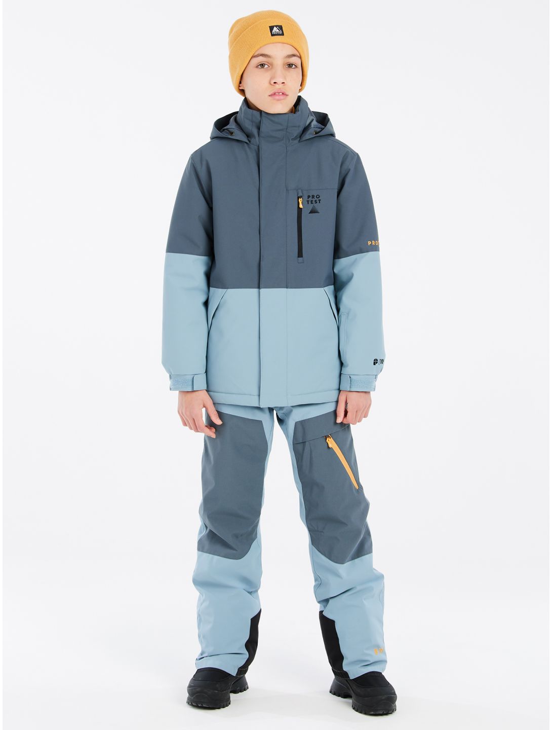 Protest, PRTSAVER JR veste de ski enfants Yale Blue bleu 