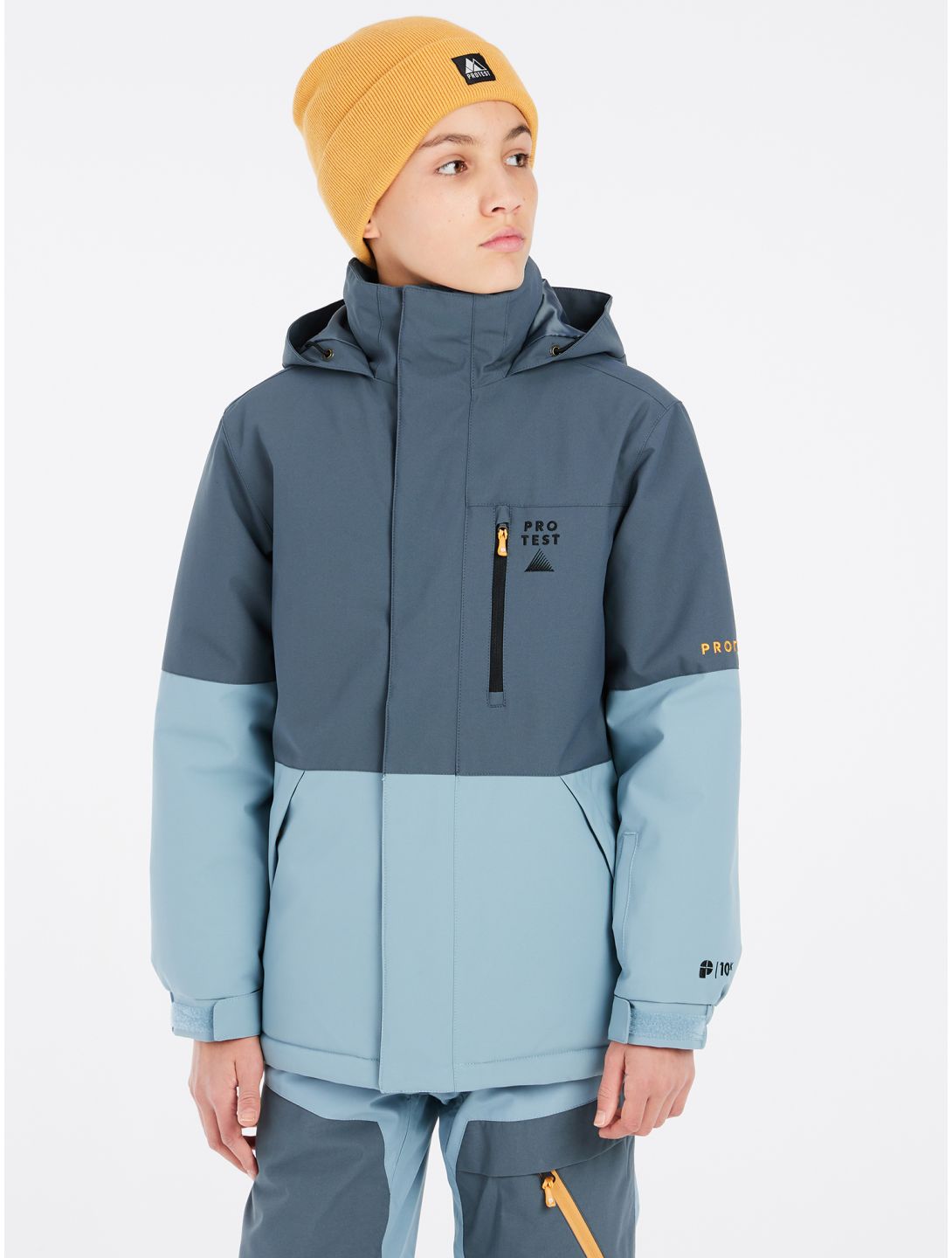 Protest, PRTSAVER JR veste de ski enfants Yale Blue bleu 