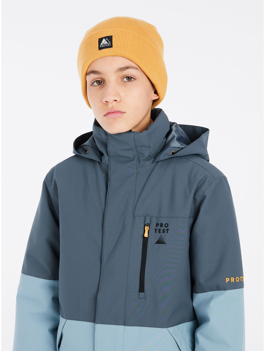 Protest, PRTSAVER JR veste de ski enfants Yale Blue bleu 