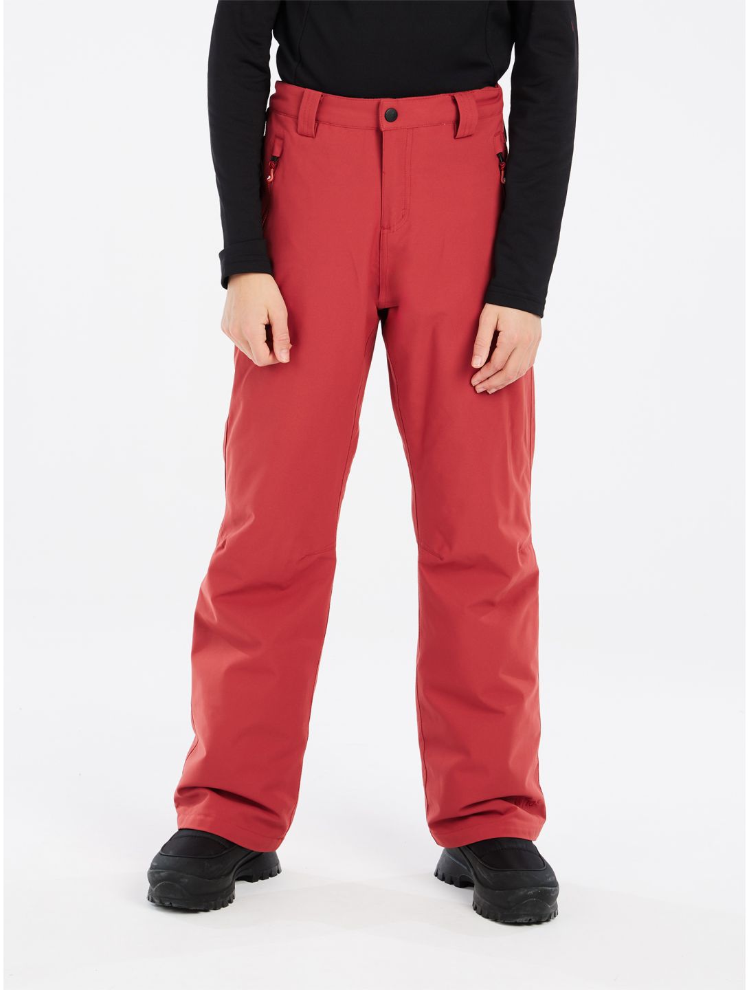 Protest, PRTSTERIO JR pantalon de ski enfants Barn Red rouge 