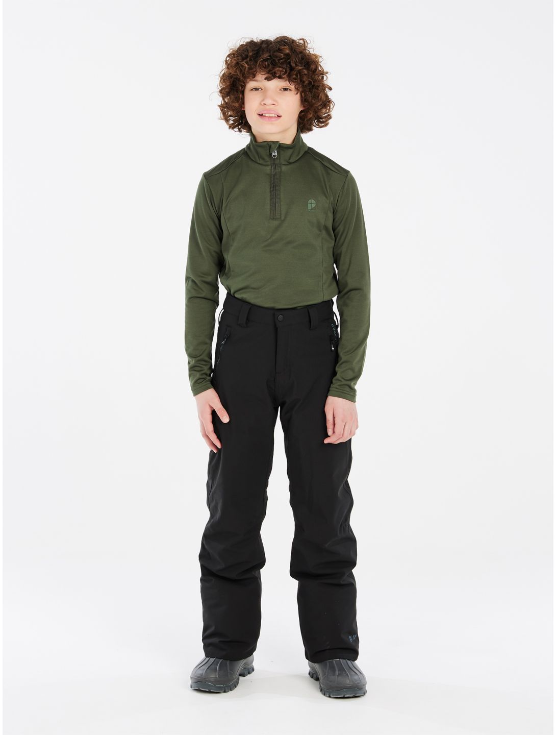 Protest, PRTSTERIO JR pantalon de ski enfants True Black noir 