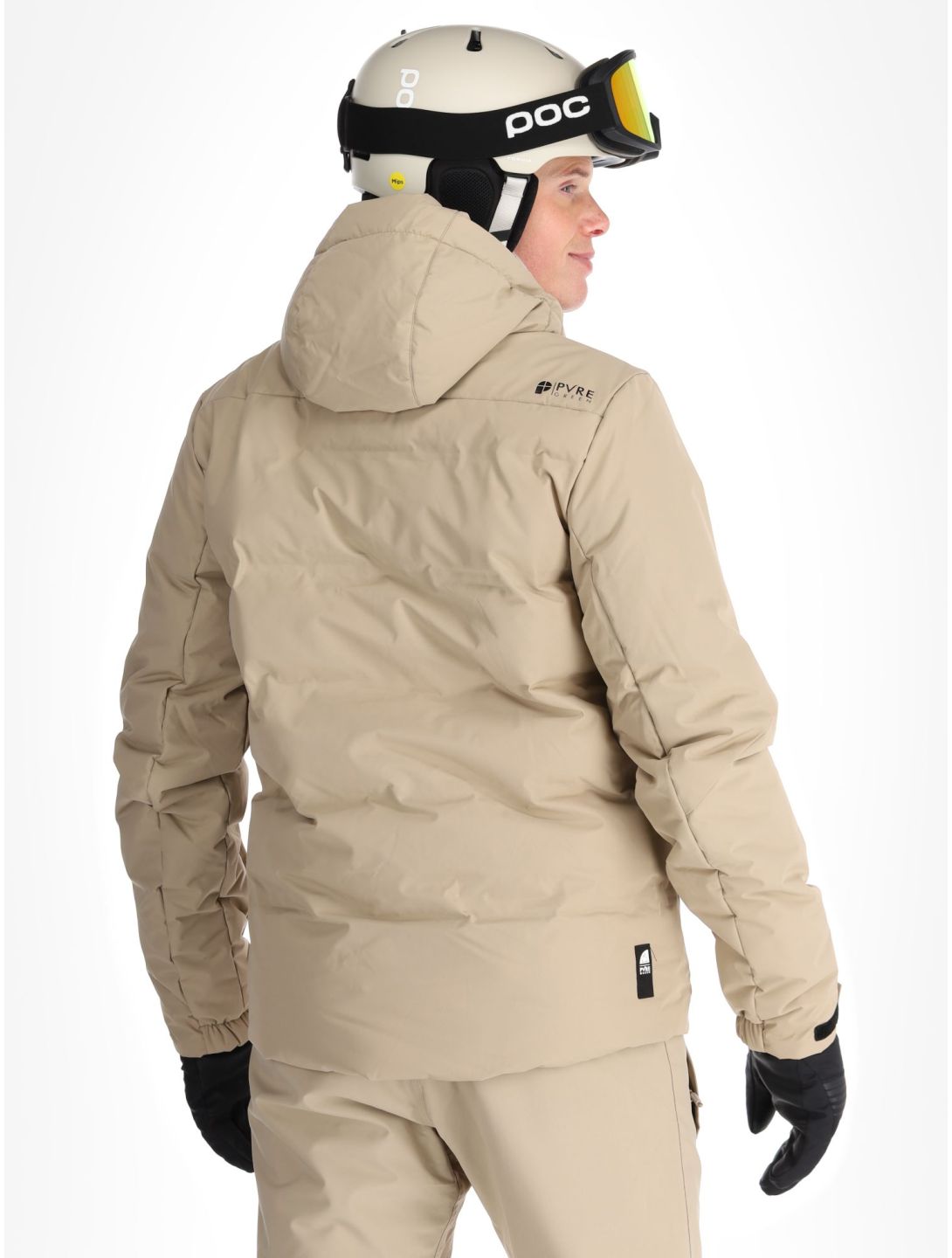 Protest, PRTSUPERIOR24 veste de ski hommes Bamboo Beige beige 