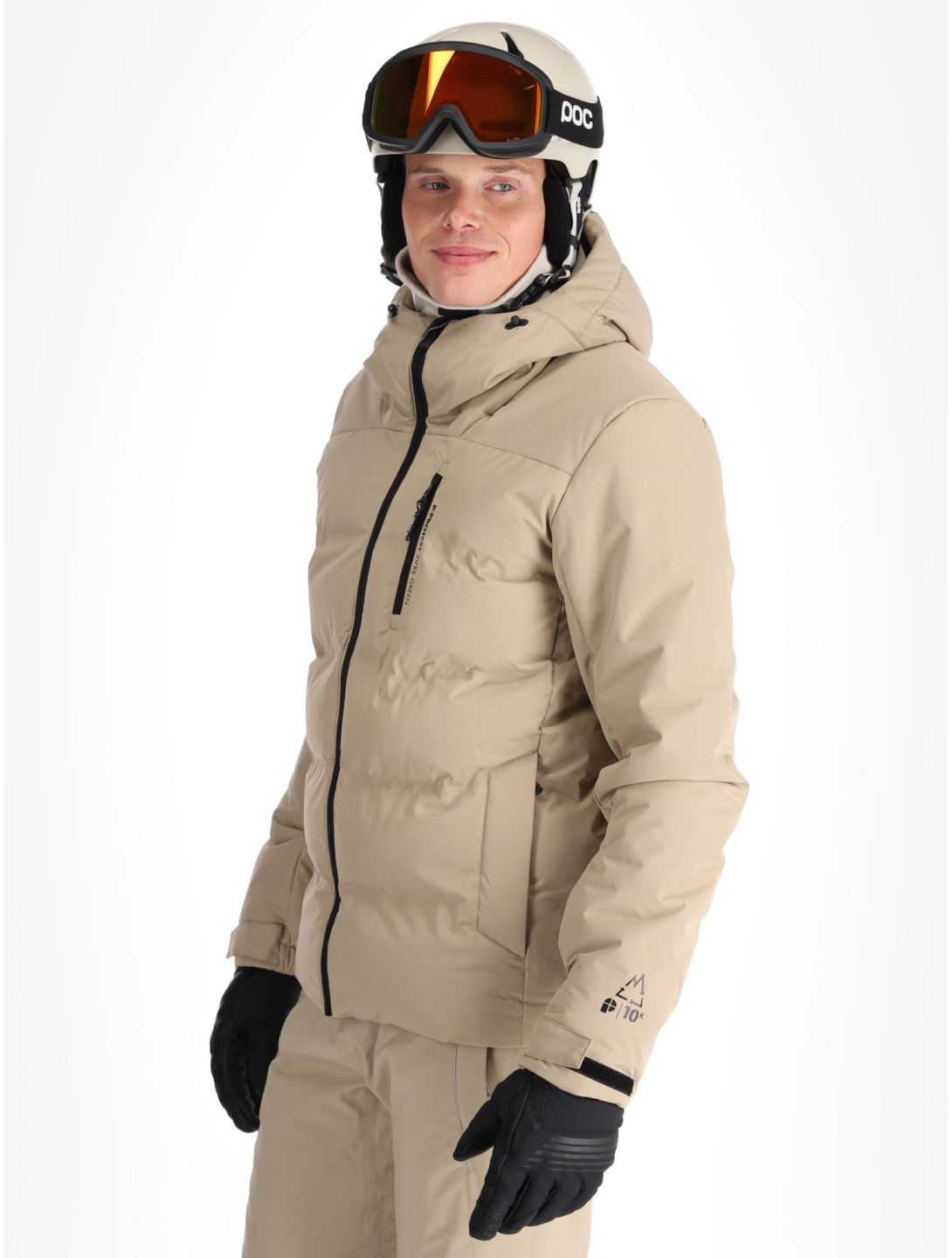 Protest, PRTSUPERIOR24 veste de ski hommes Bamboo Beige beige 