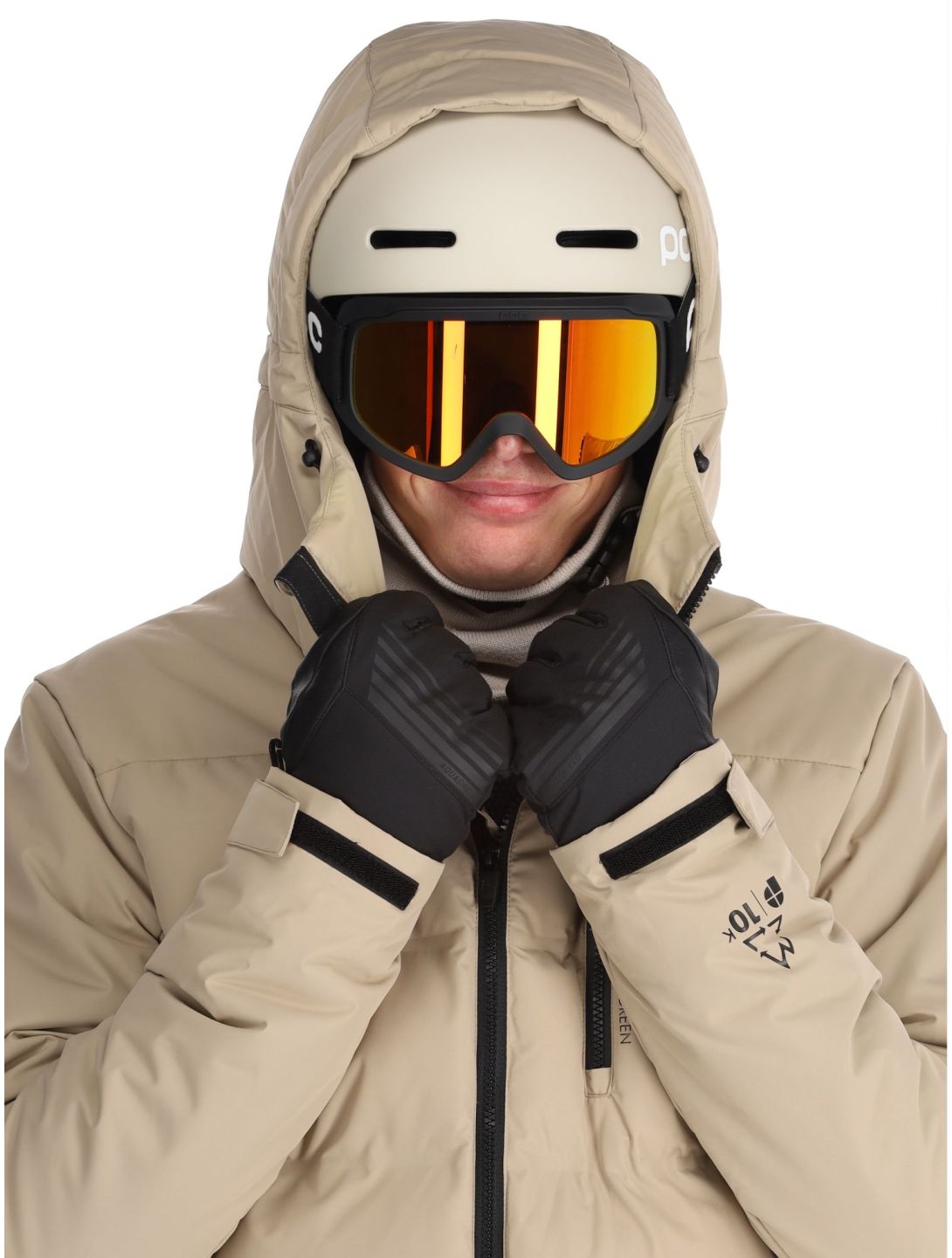 Protest, PRTSUPERIOR24 veste de ski hommes Bamboo Beige beige 