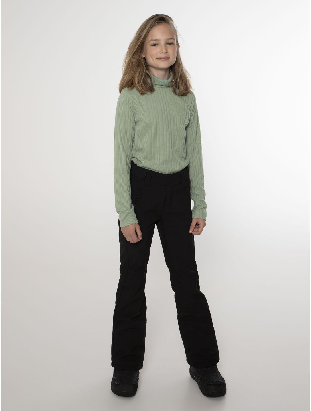 Protest, RELOLE JR pantalon de ski enfants True Black noir 