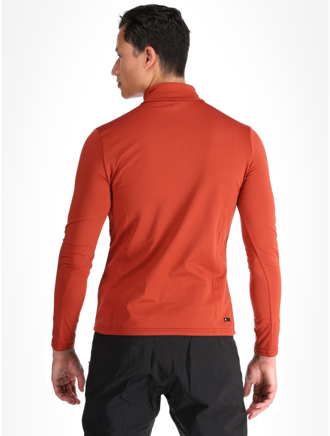 Protest, REWILL 1/4 zip top pull de ski hommes Barn Red rouge 