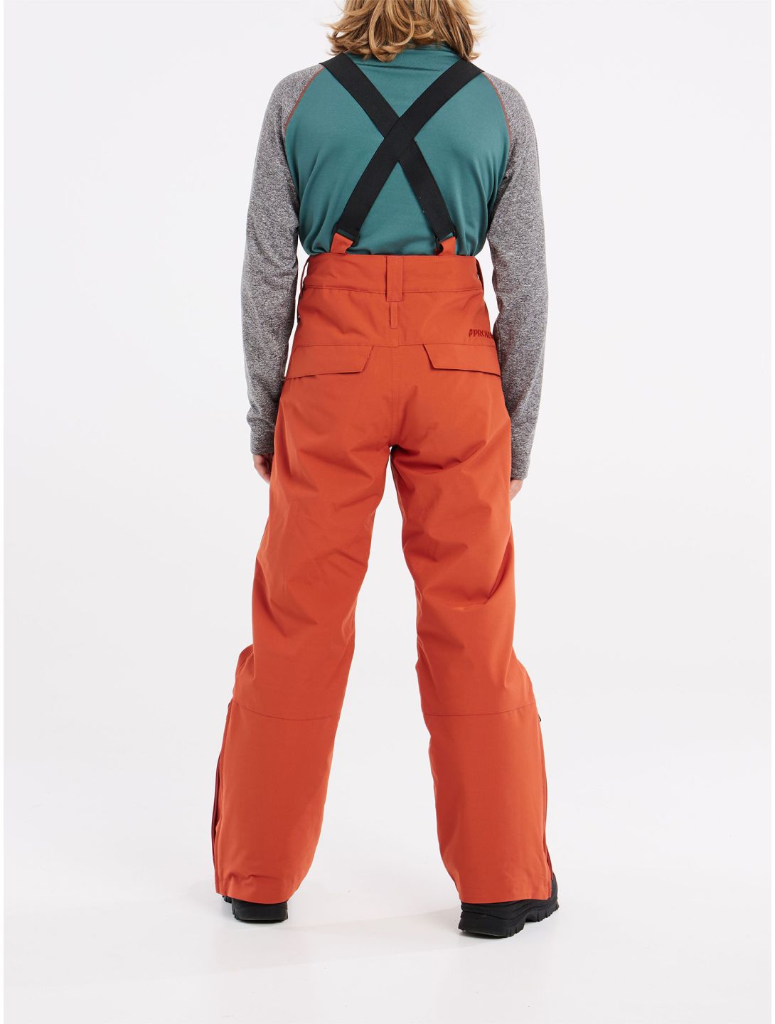 Protest, Spiket Jr pantalon de ski enfants Brick Orange orange 