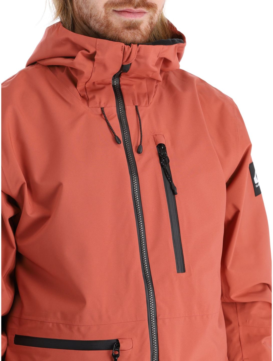 Quiksilver, Carlson veste de ski hommes Marsala rouge 