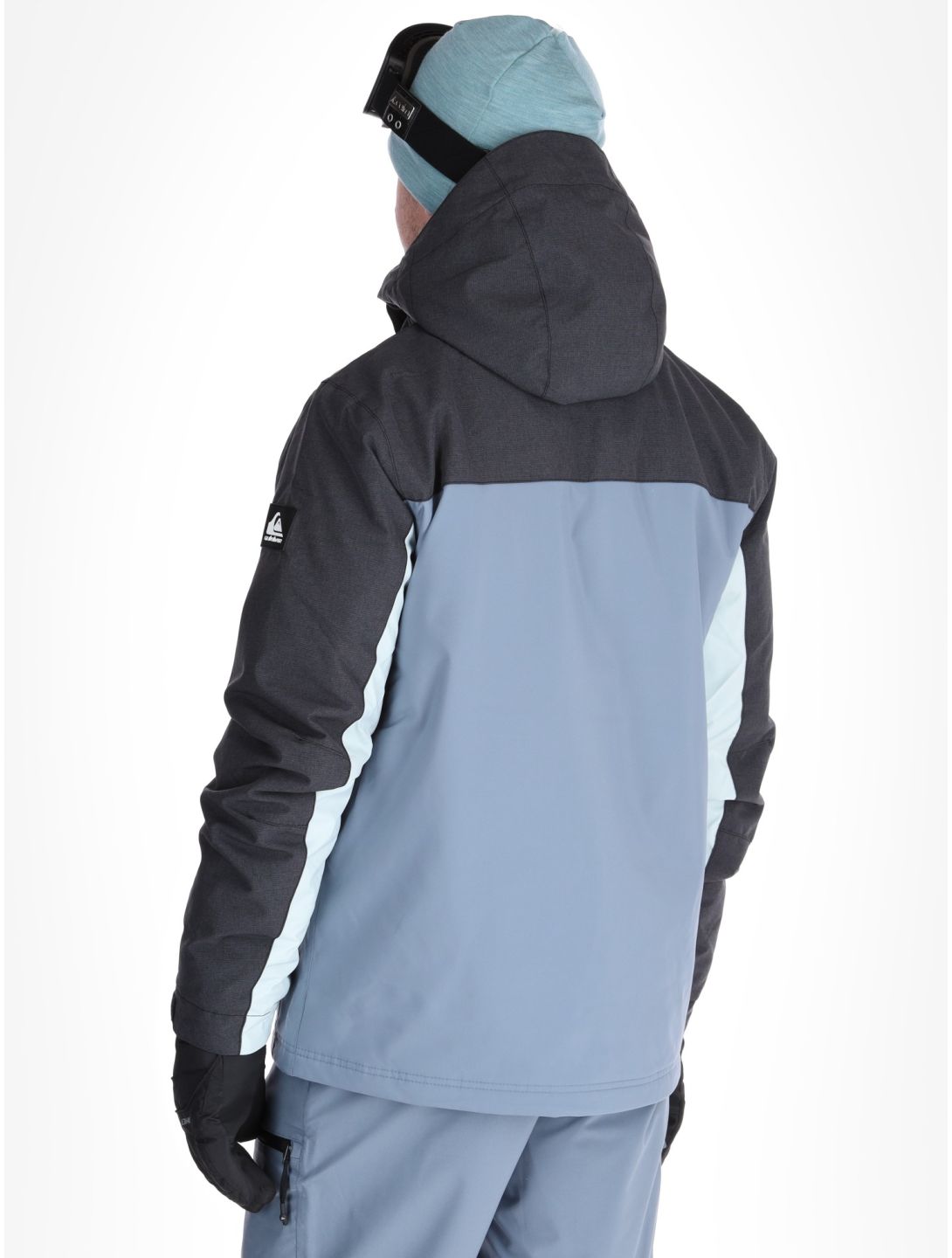 Quiksilver, Dawson veste de ski hommes Flint Stone gris 