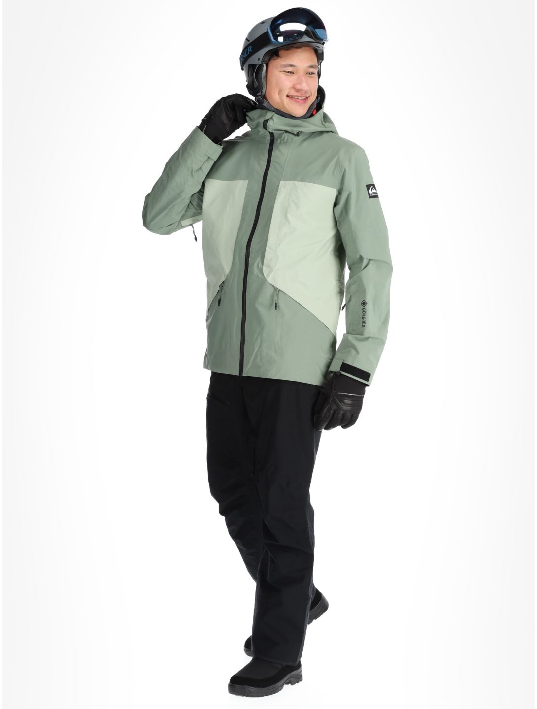 Quiksilver, Forever Strecht Gore-Tex veste de ski hommes Sea Spray vert 