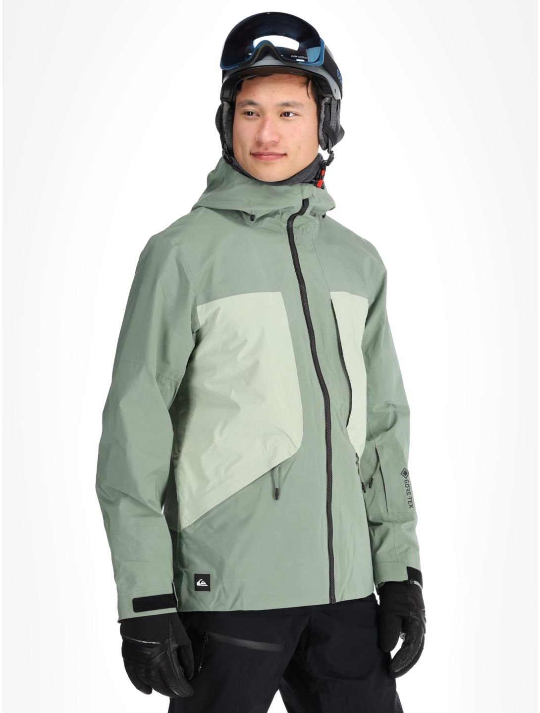 Quiksilver, Forever Strecht Gore-Tex veste de ski hommes Sea Spray vert 