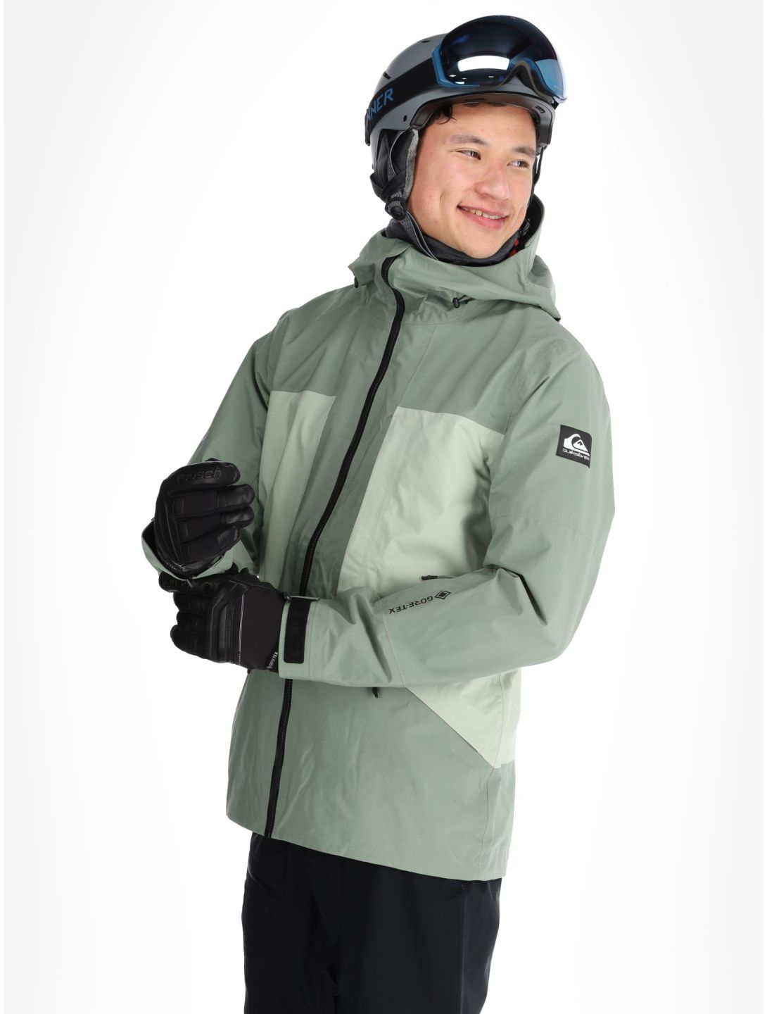 Quiksilver, Forever Strecht Gore-Tex veste de ski hommes Sea Spray vert 