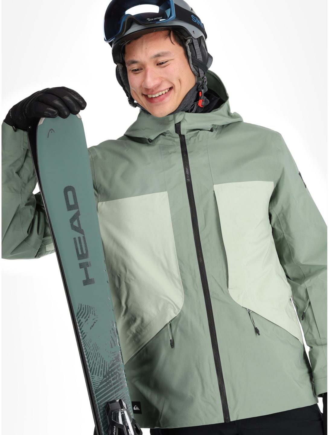 Quiksilver, Forever Strecht Gore-Tex veste de ski hommes Sea Spray vert 