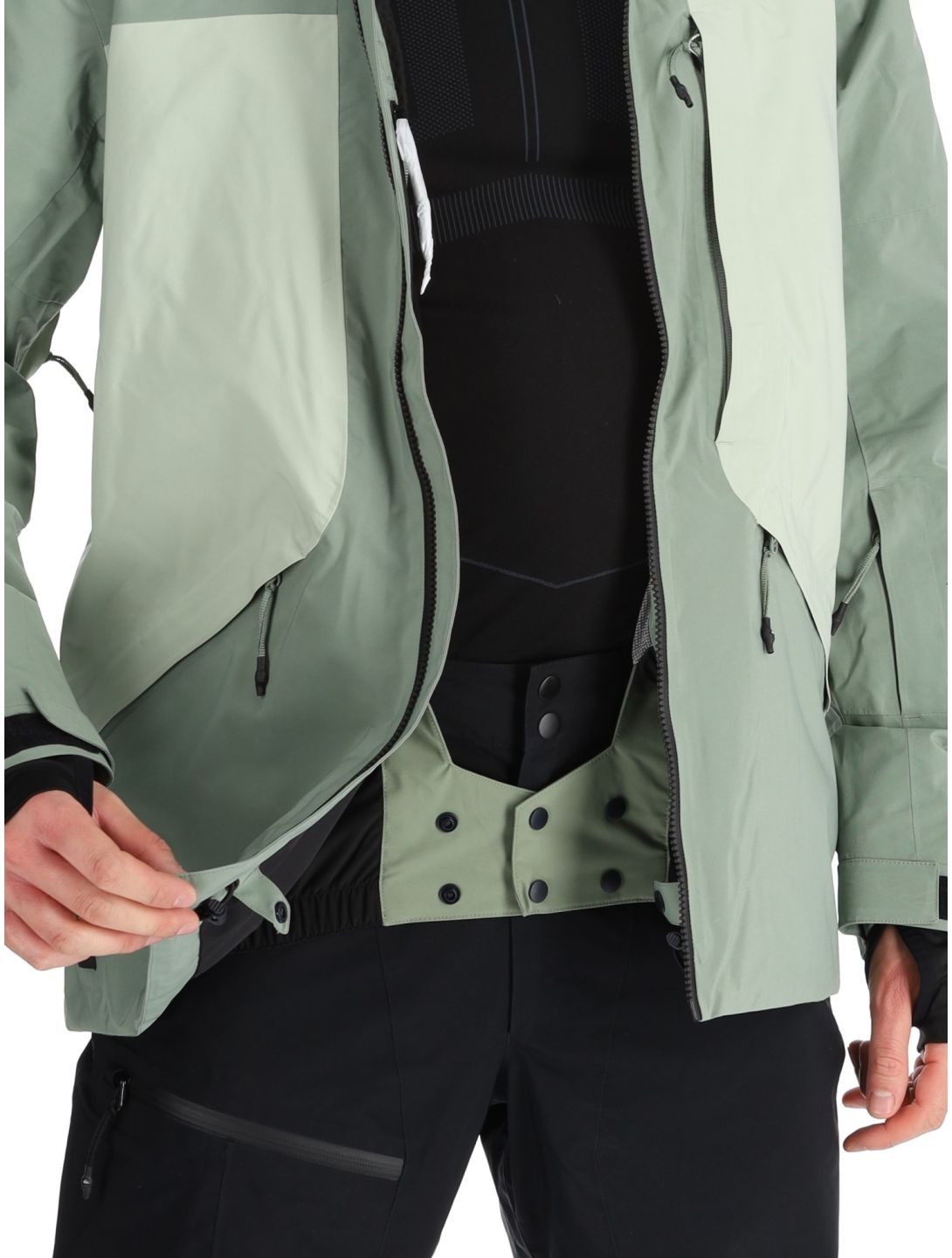 Quiksilver, Forever Strecht Gore-Tex veste de ski hommes Sea Spray vert 