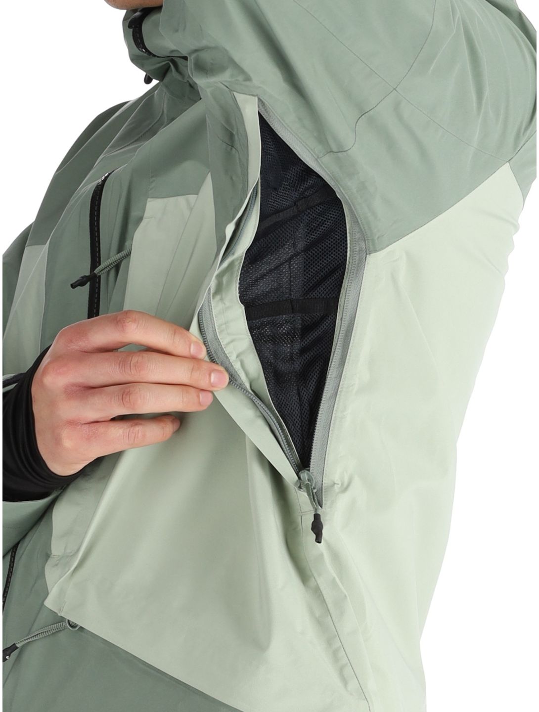 Quiksilver, Forever Strecht Gore-Tex veste de ski hommes Sea Spray vert 