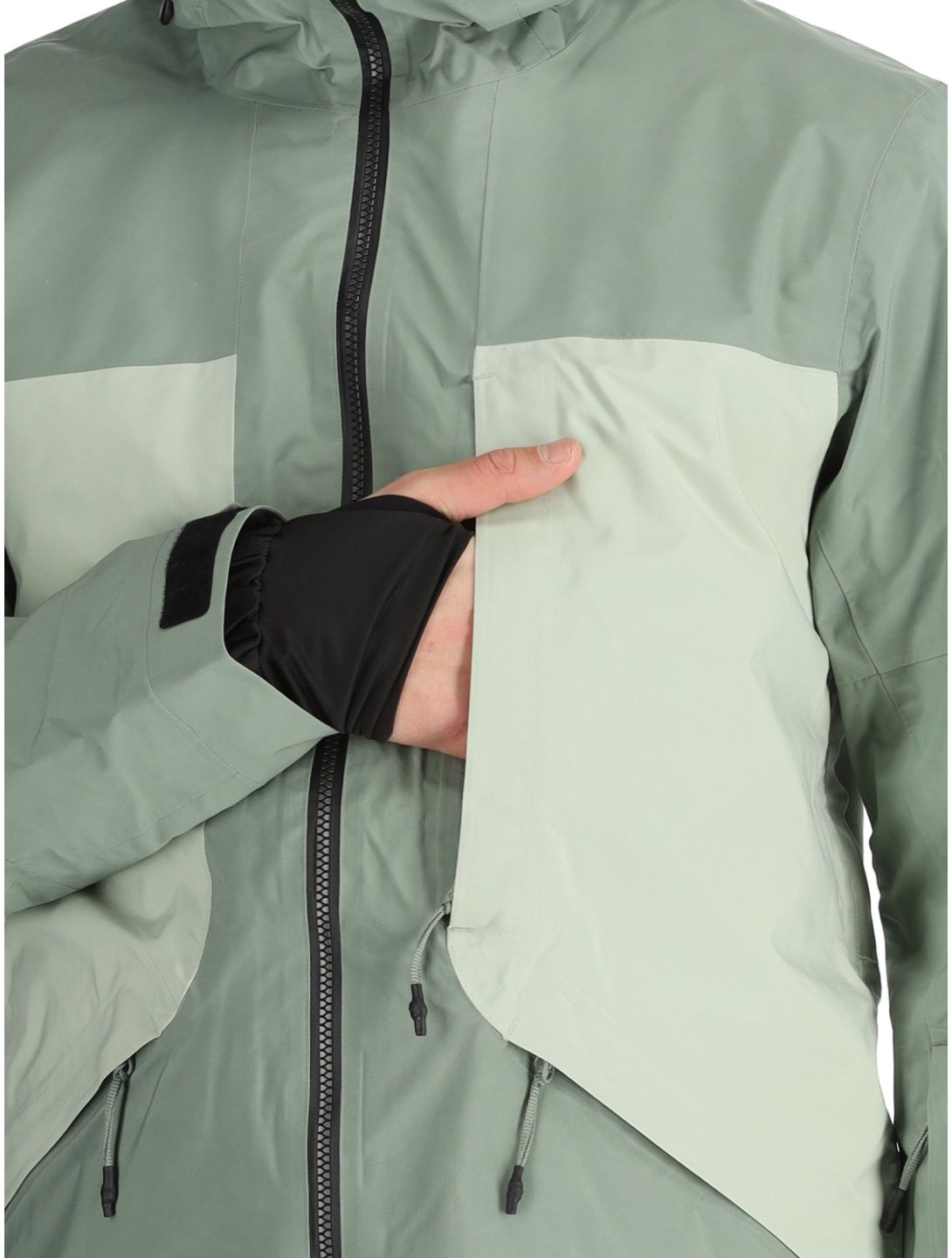 Quiksilver, Forever Strecht Gore-Tex veste de ski hommes Sea Spray vert 