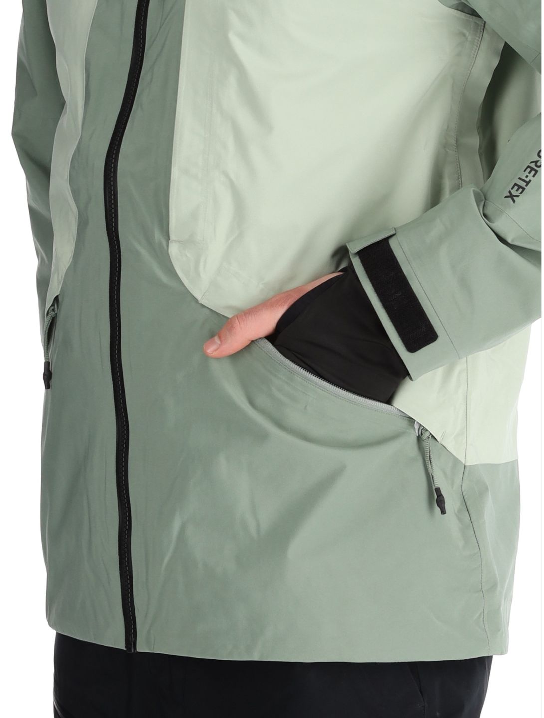 Quiksilver, Forever Strecht Gore-Tex veste de ski hommes Sea Spray vert 