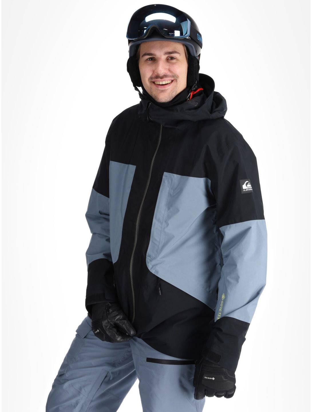 Quiksilver, Forever Strecht Gore-Tex veste de ski hommes Flint Stone gris 