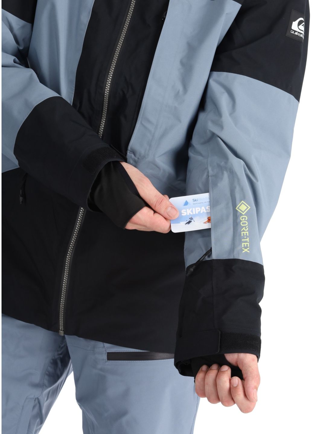 Quiksilver, Forever Strecht Gore-Tex veste de ski hommes Flint Stone gris 