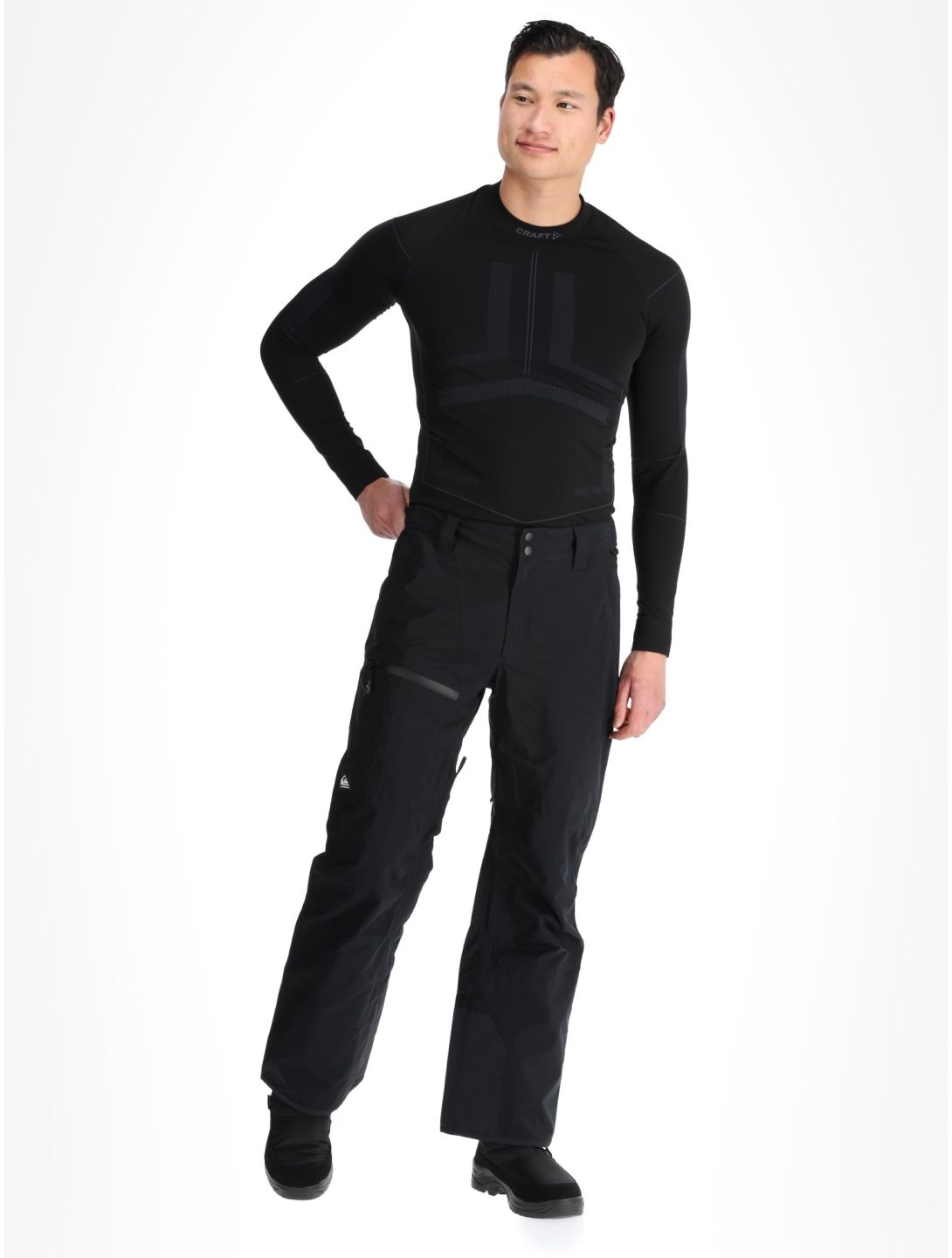 Quiksilver, Forever Strecht Gore-Tex pantalon de ski hommes True Black noir 