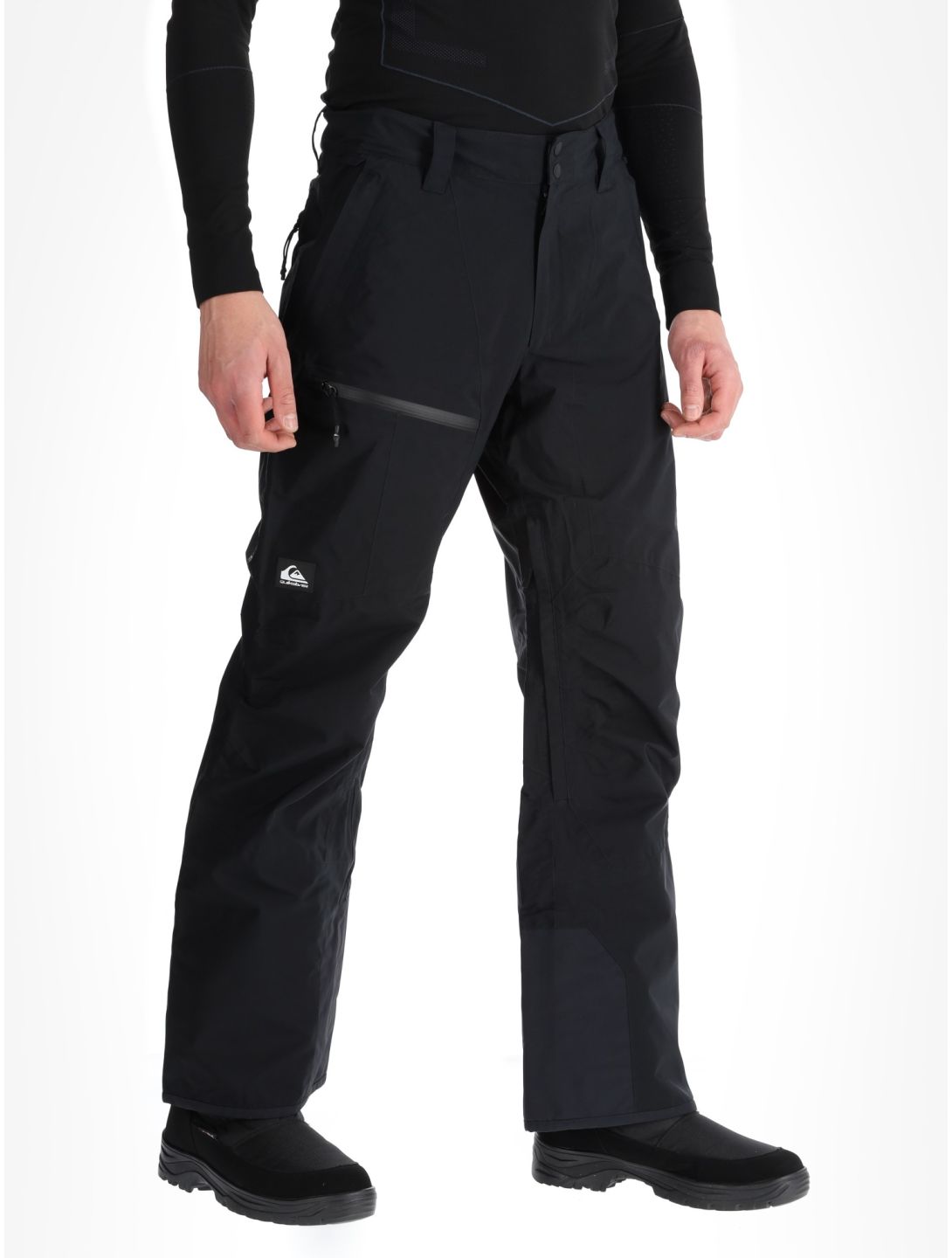 Quiksilver, Forever Strecht Gore-Tex pantalon de ski hommes True Black noir 