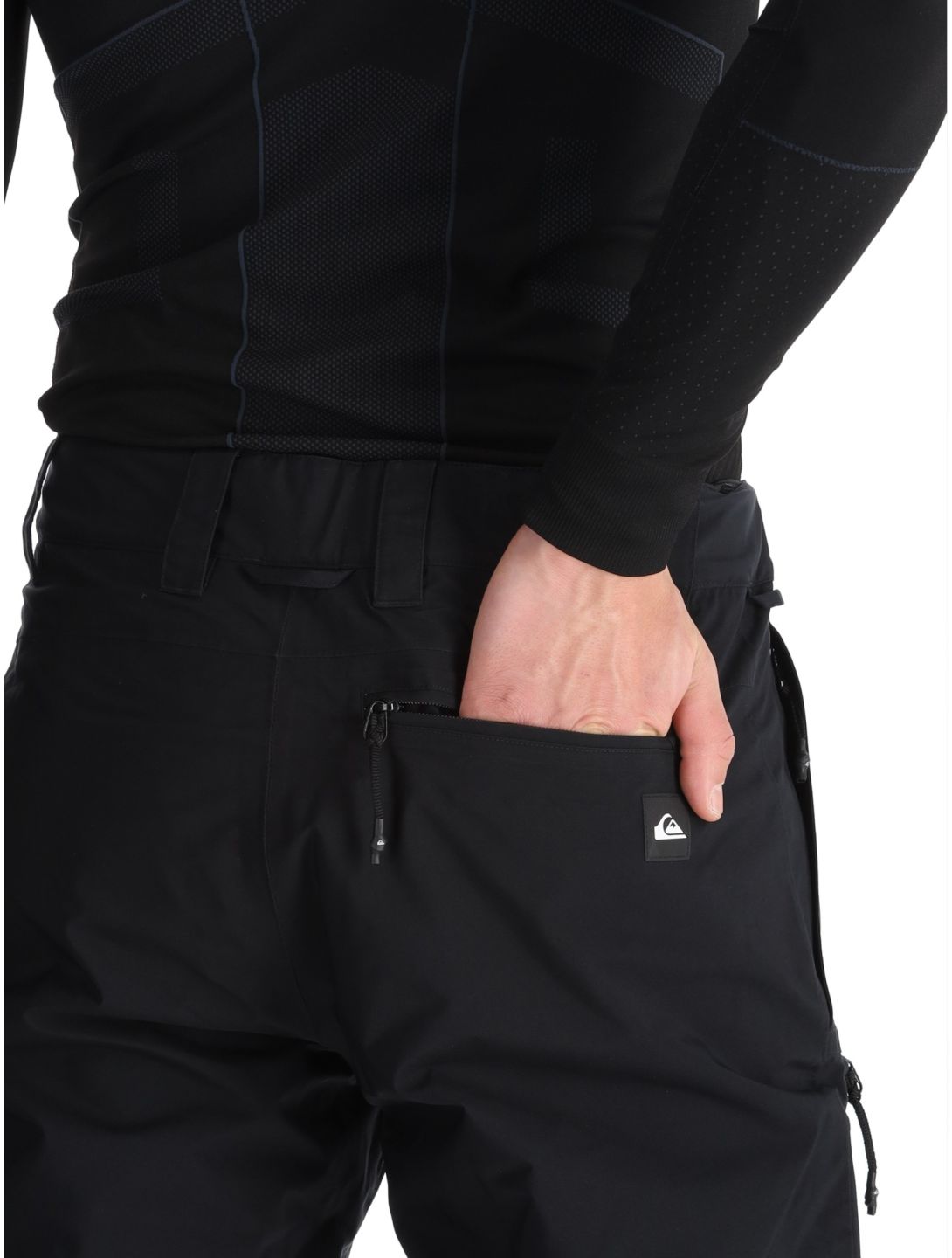 Quiksilver, Forever Strecht Gore-Tex pantalon de ski hommes True Black noir 