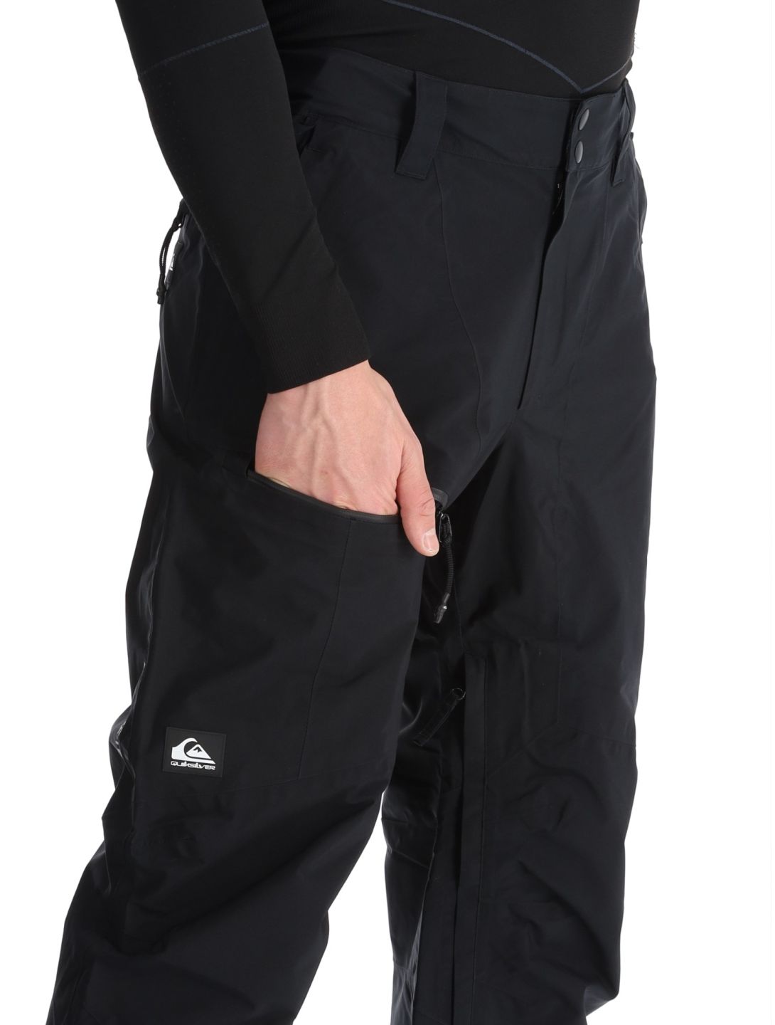 Quiksilver, Forever Strecht Gore-Tex pantalon de ski hommes True Black noir 