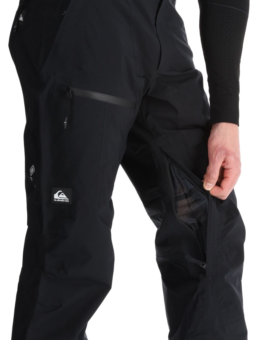 Quiksilver, Forever Strecht Gore-Tex pantalon de ski hommes True Black noir 