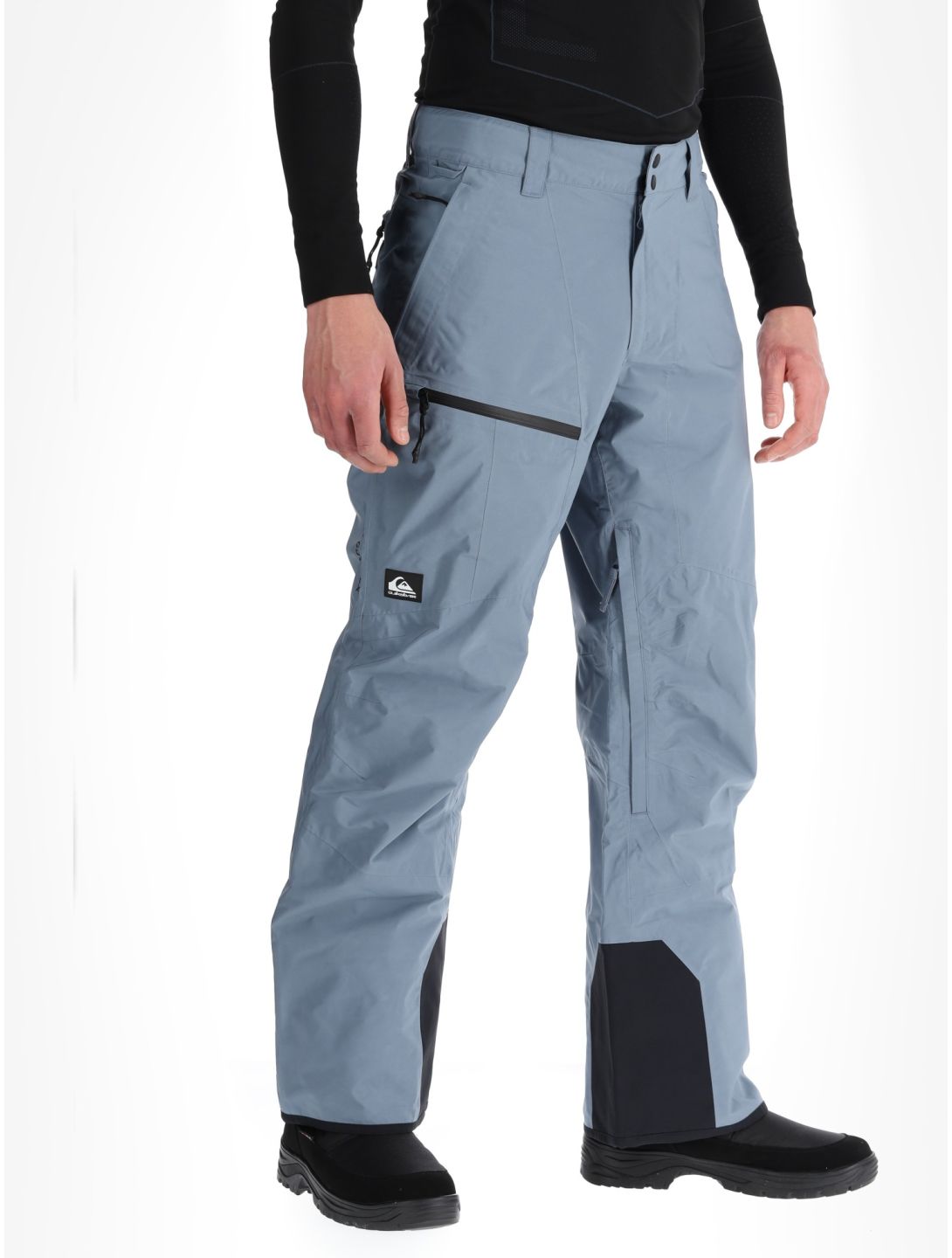 Quiksilver, Forever Strecht Gore-Tex pantalon de ski hommes Flint Stone gris 