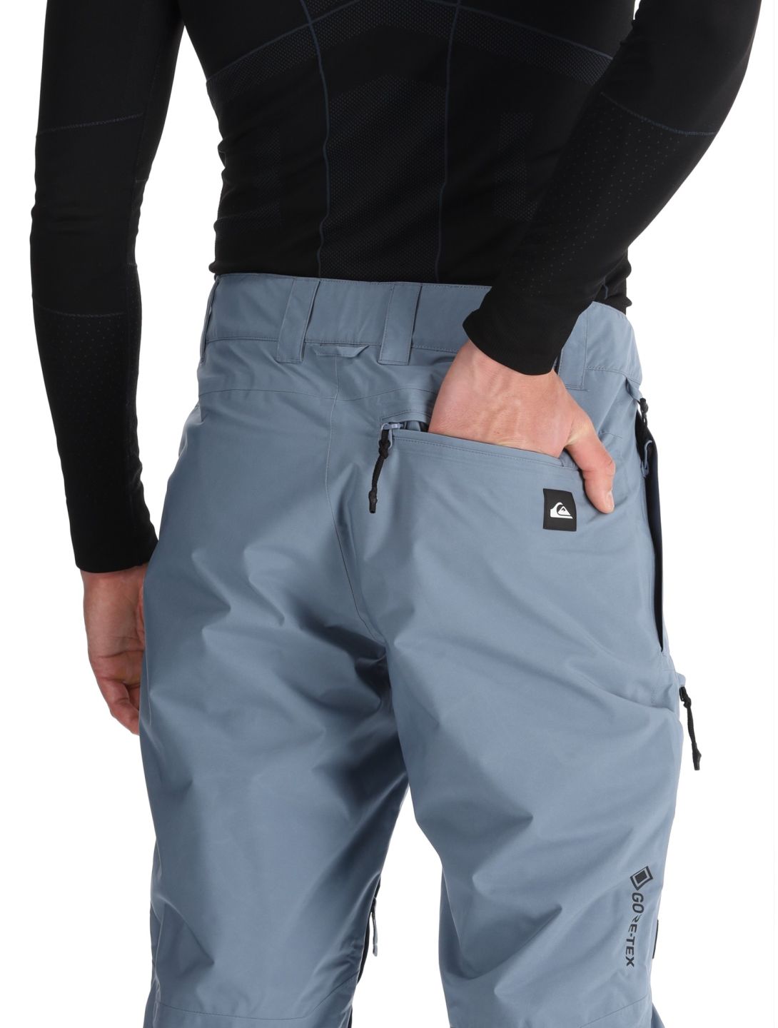 Quiksilver, Forever Strecht Gore-Tex pantalon de ski hommes Flint Stone gris 