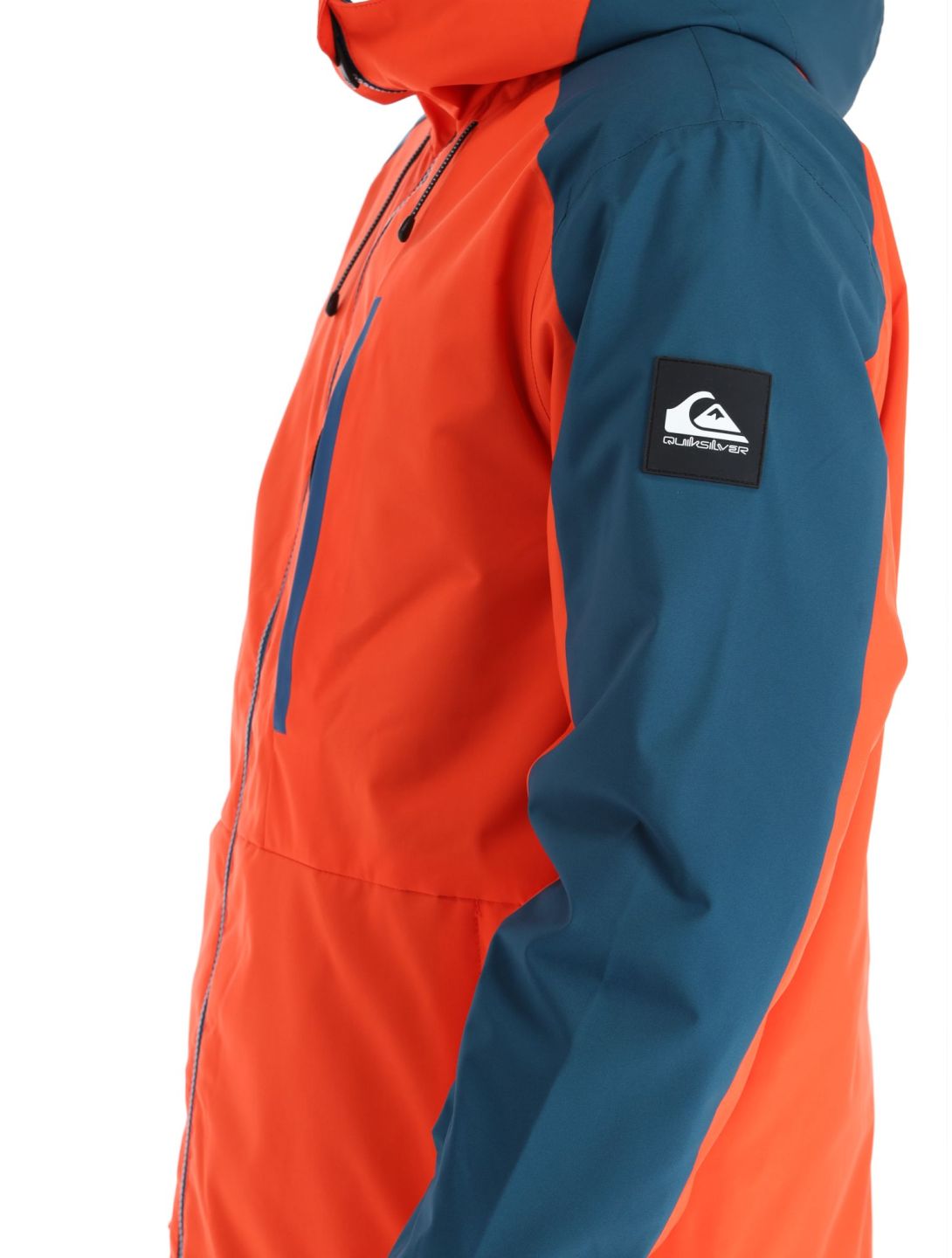 Quiksilver, Mission Block veste de ski hommes Grenadine noir, rouge 