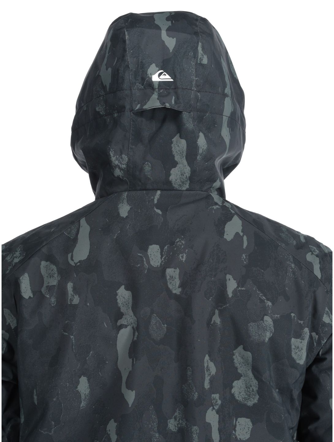 Quiksilver, Mission Printed veste de ski hommes Nature Zoom Dark Shadow noir 