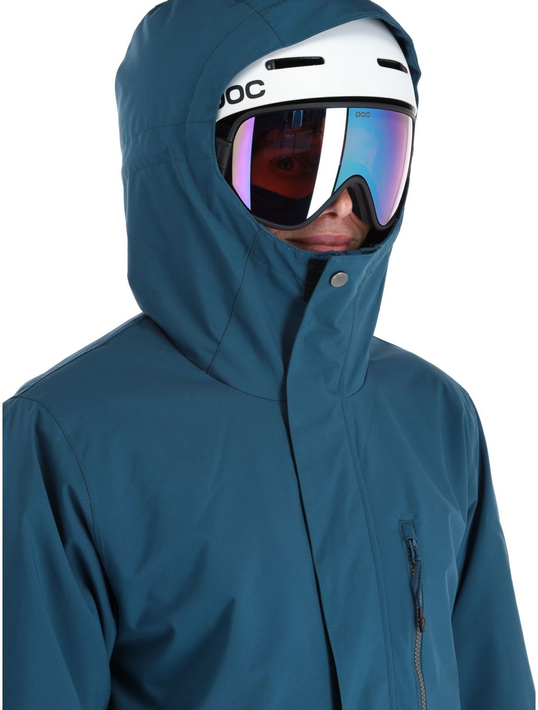 Quiksilver, Mission Solid veste de ski hommes Majolica Blue bleu 