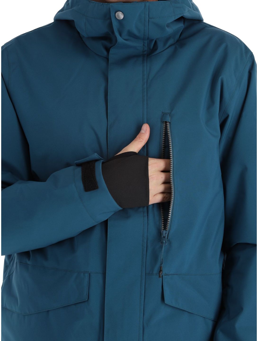 Quiksilver, Mission Solid veste de ski hommes Majolica Blue bleu 