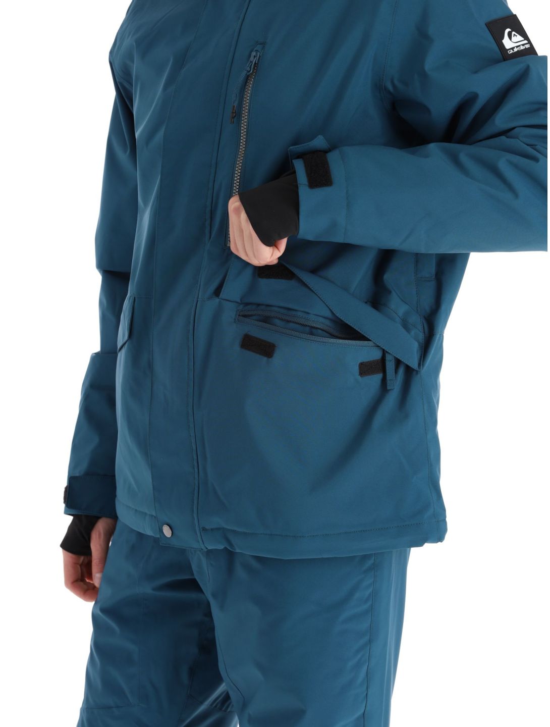 Quiksilver, Mission Solid veste de ski hommes Majolica Blue bleu 