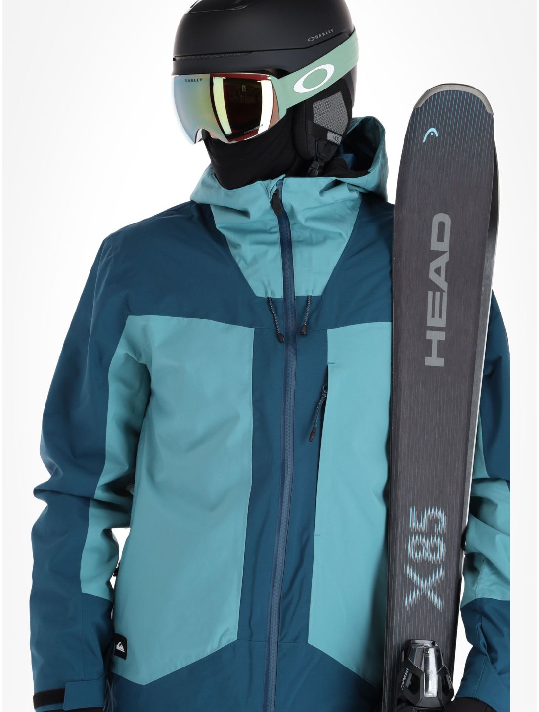 Quiksilver, Muldrow veste de ski hommes Majolica Blue bleu 