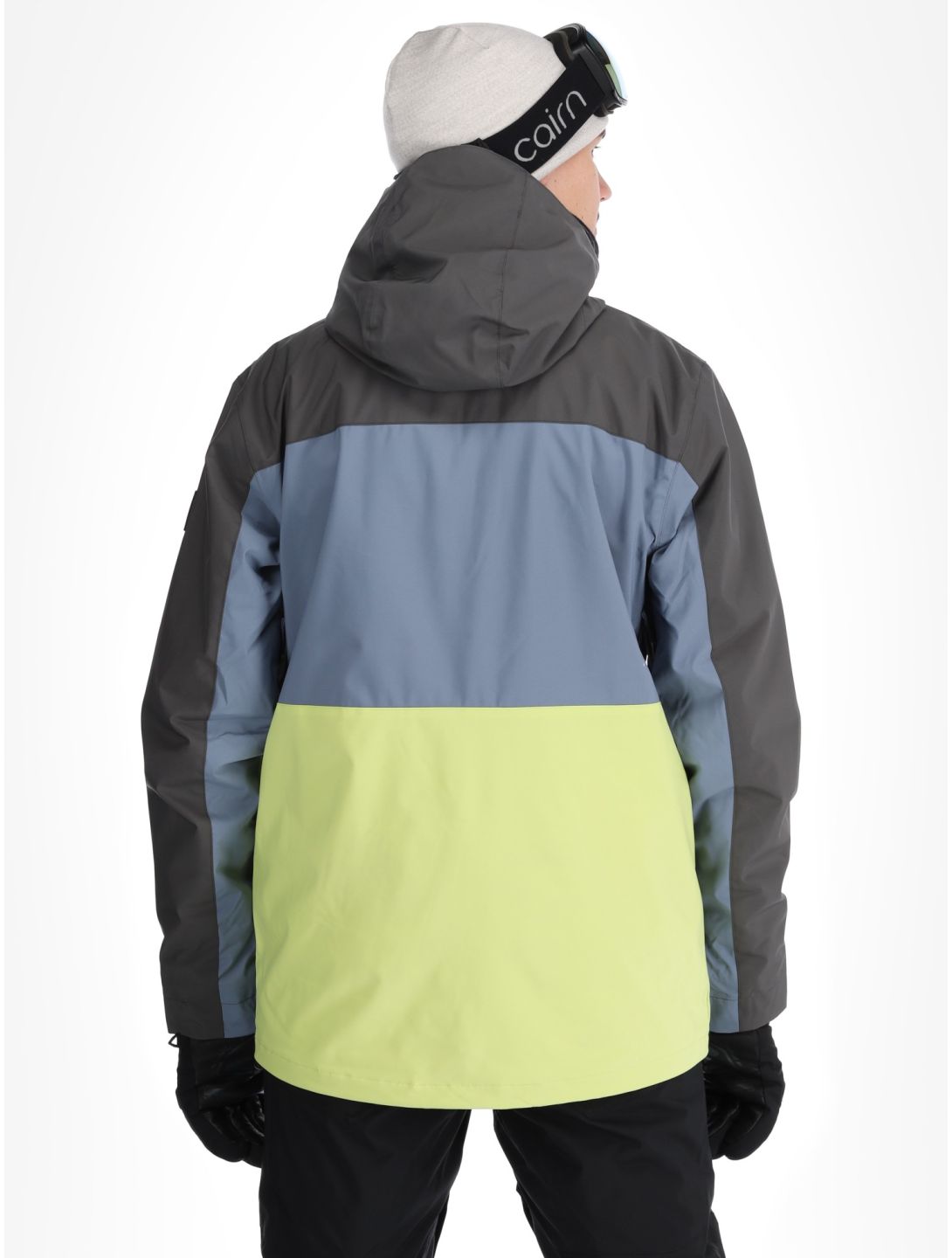 Quiksilver, Sycamore veste de ski hommes Dark Shadow bleu, gris, vert 