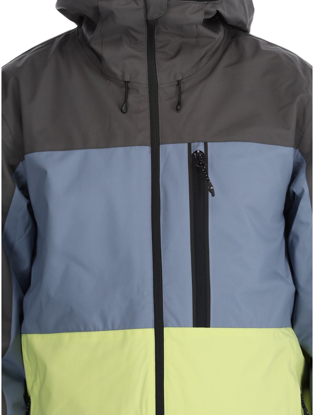 Quiksilver, Sycamore veste de ski hommes Dark Shadow bleu, gris, vert 