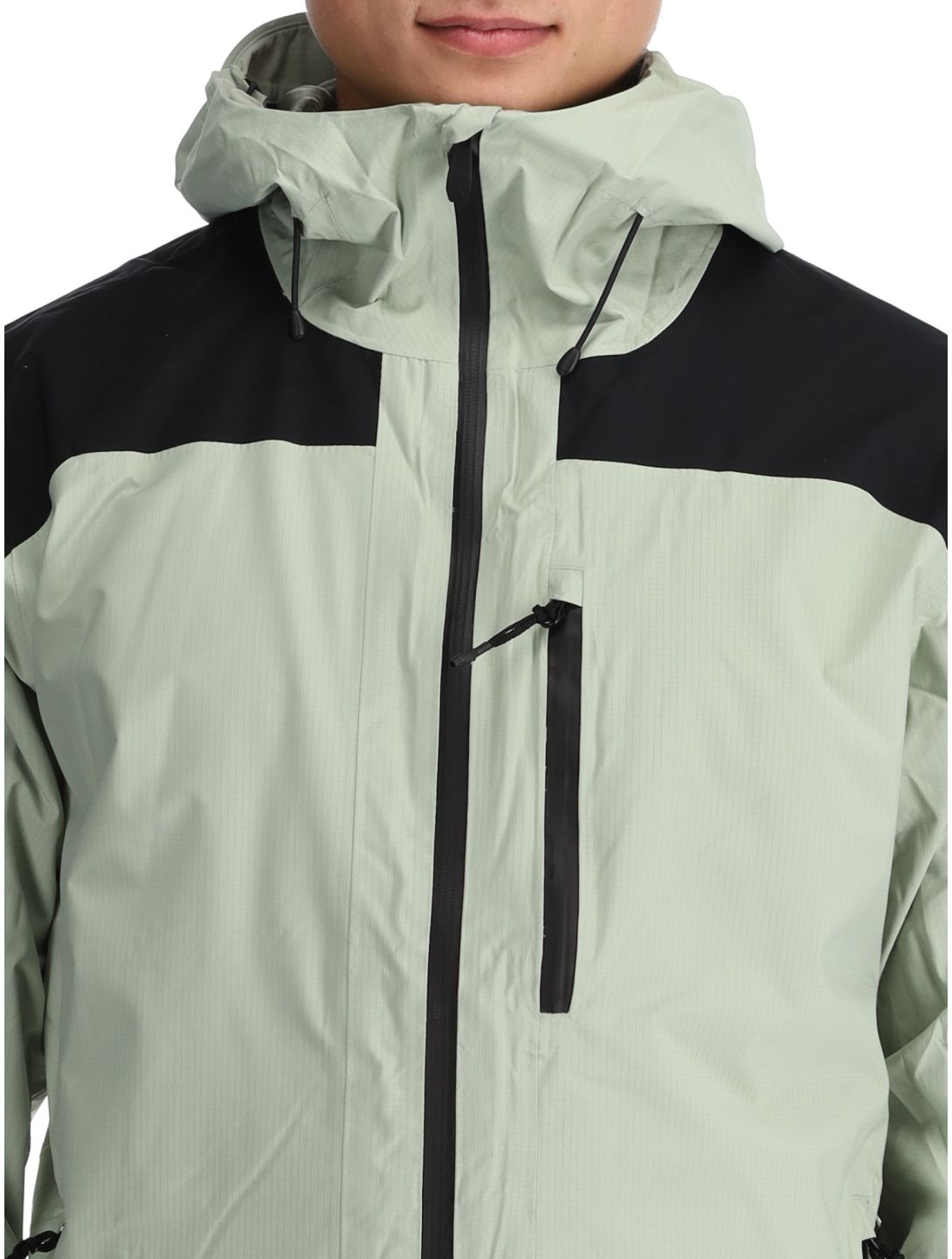 Quiksilver, Ultralight 20K veste de ski hommes Desert Sage noir, vert 