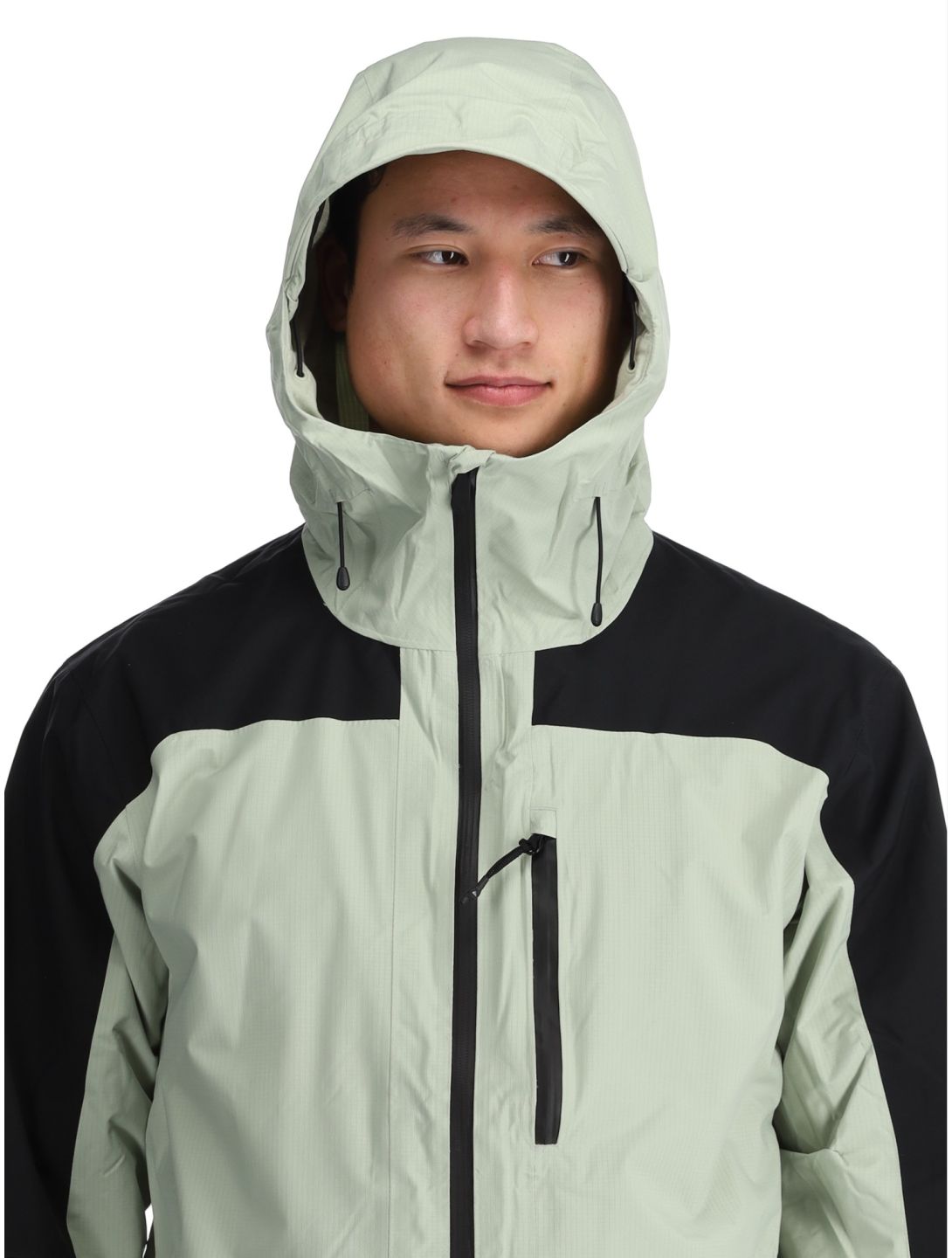 Quiksilver, Ultralight 20K veste de ski hommes Desert Sage noir, vert 