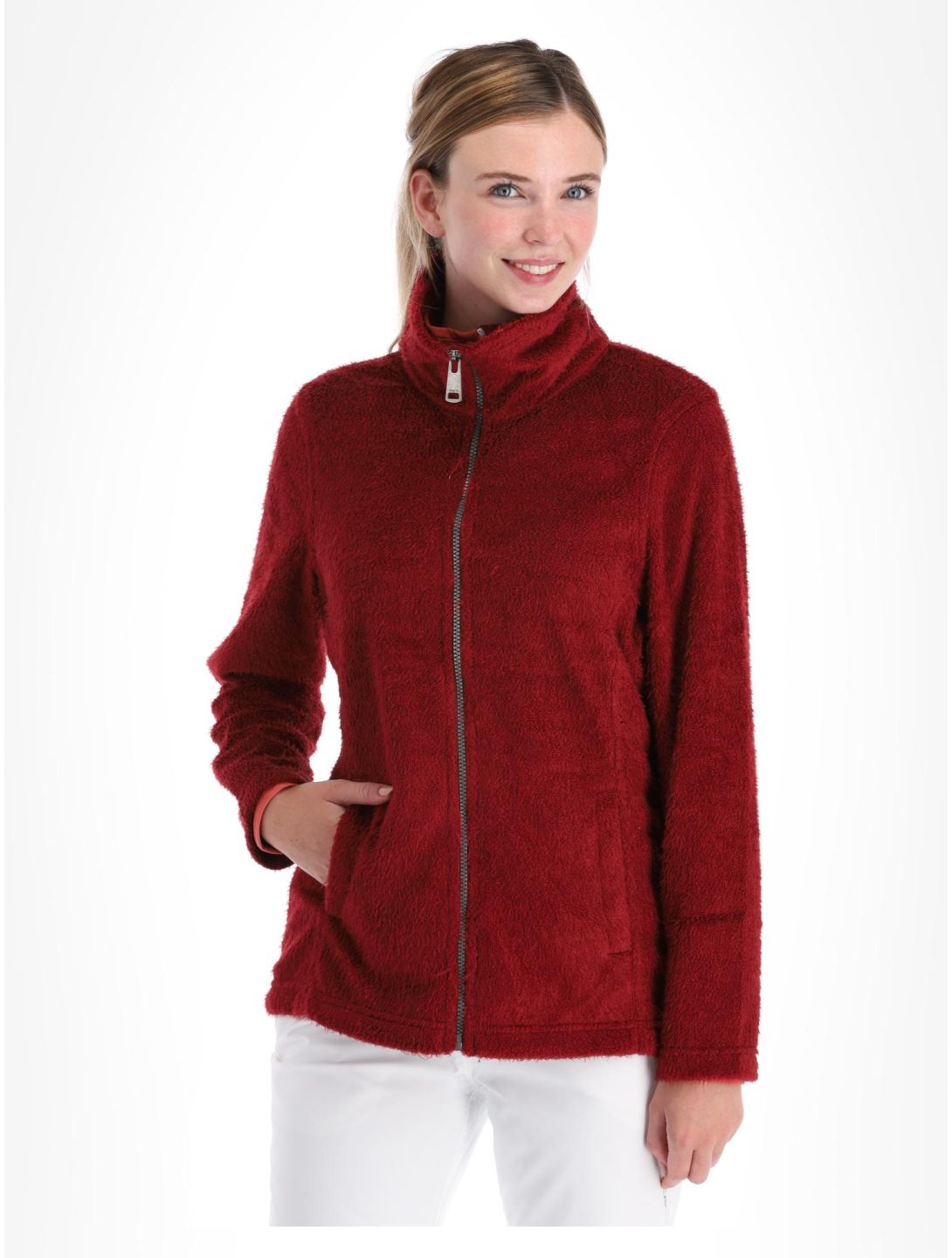 Regatta, Heloise gilet femmes Cabernet Eyelash Fluffy bordeaux 